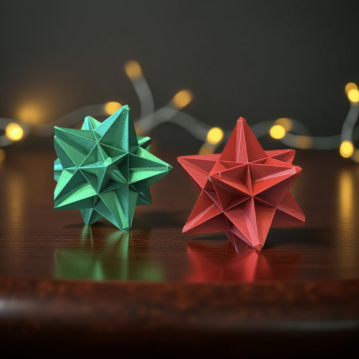 3D Star Ornaments