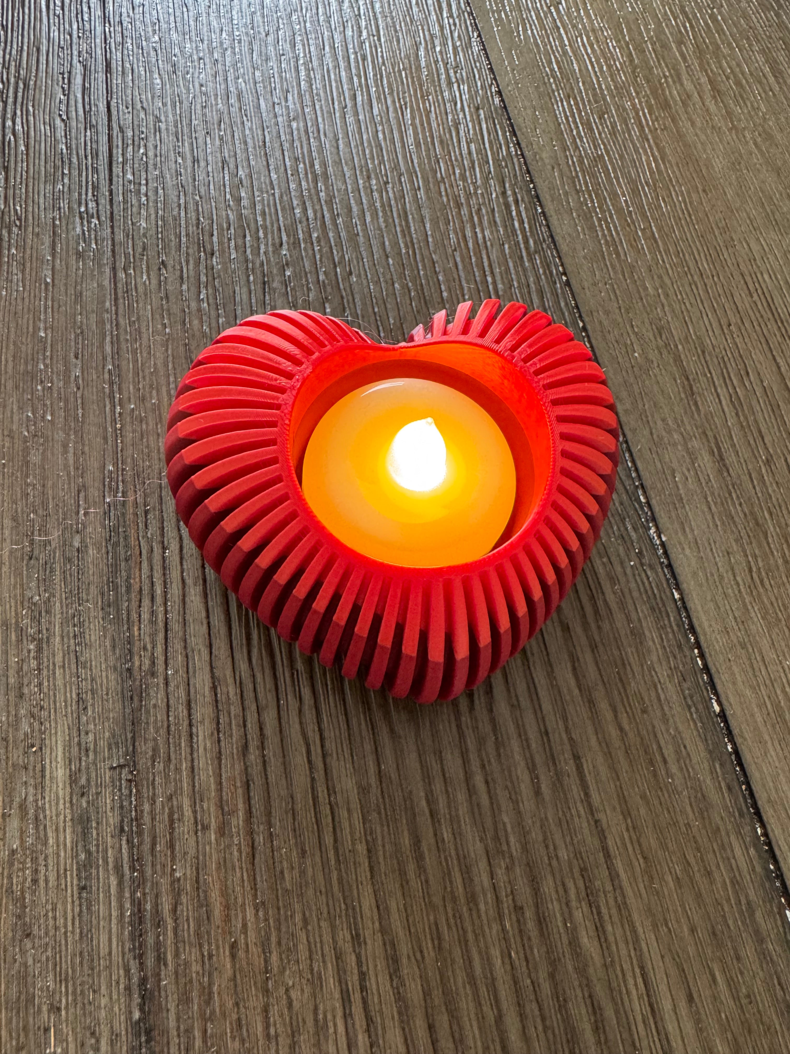 Heart Tea Light Holder
